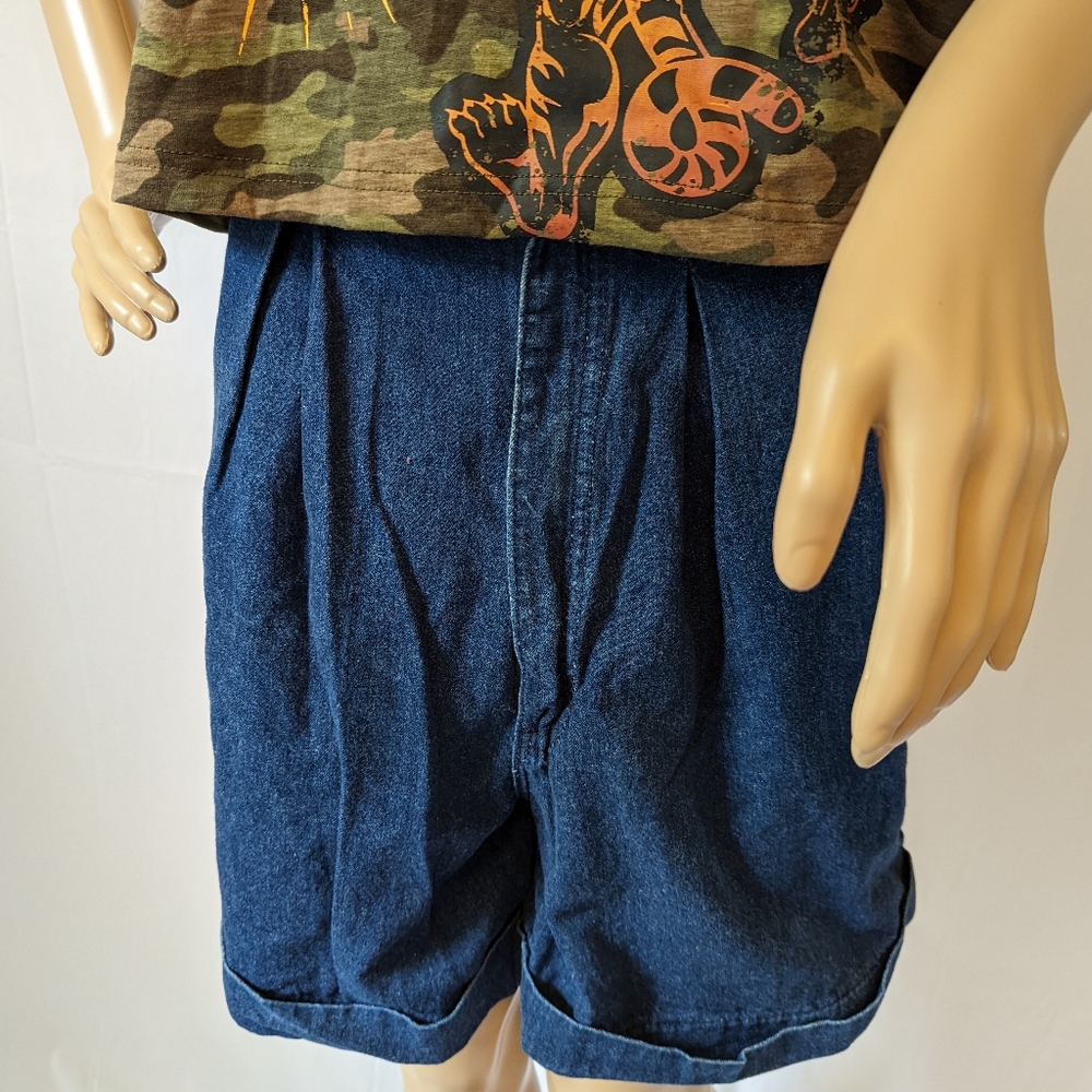90' mom jean shorts